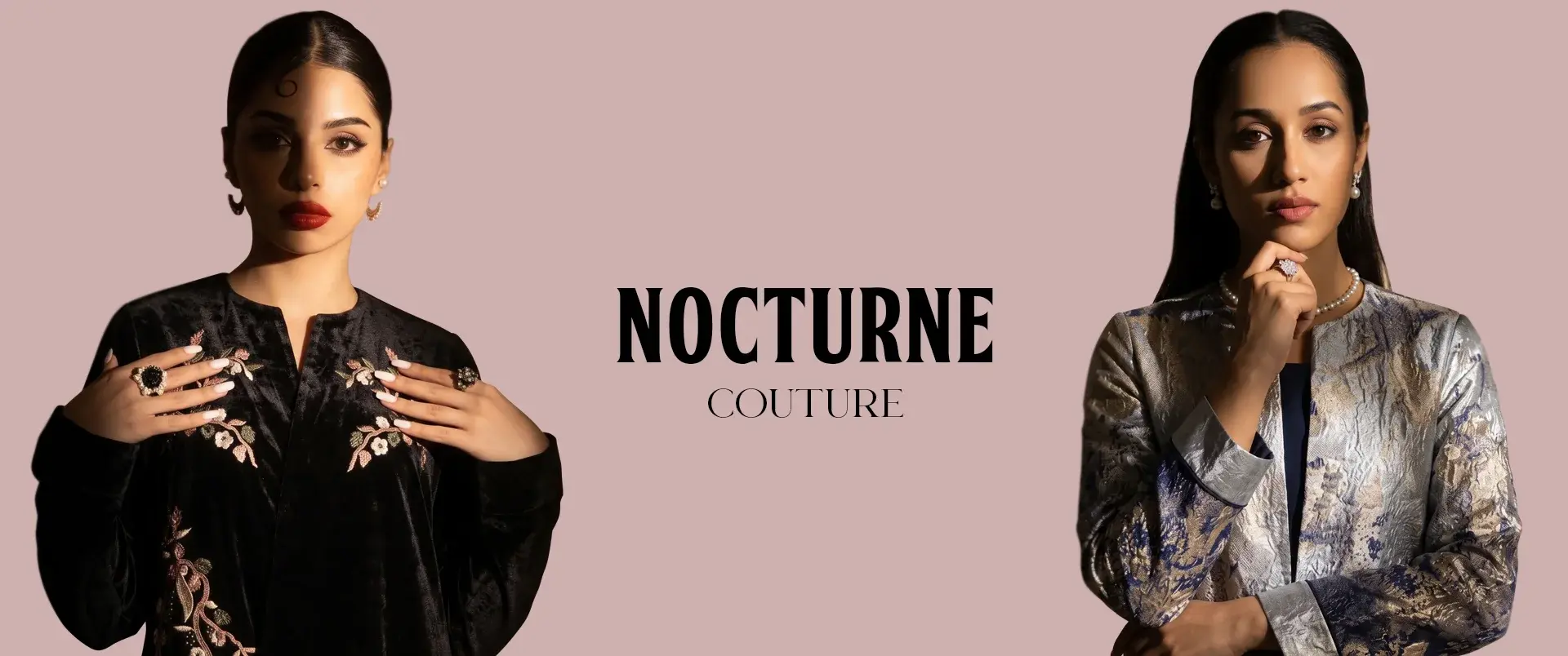 Nocturne Couture — evening occasionwear campaign