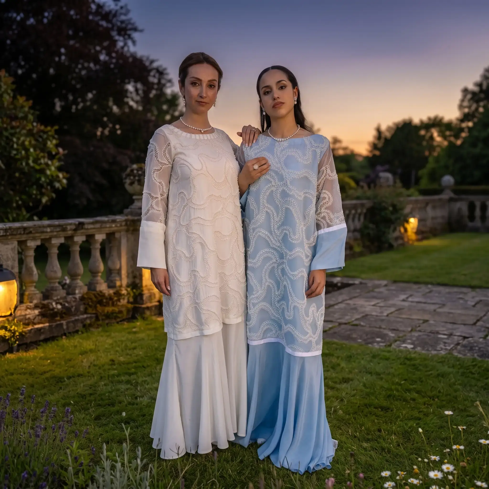 Evening occasionwear campaign